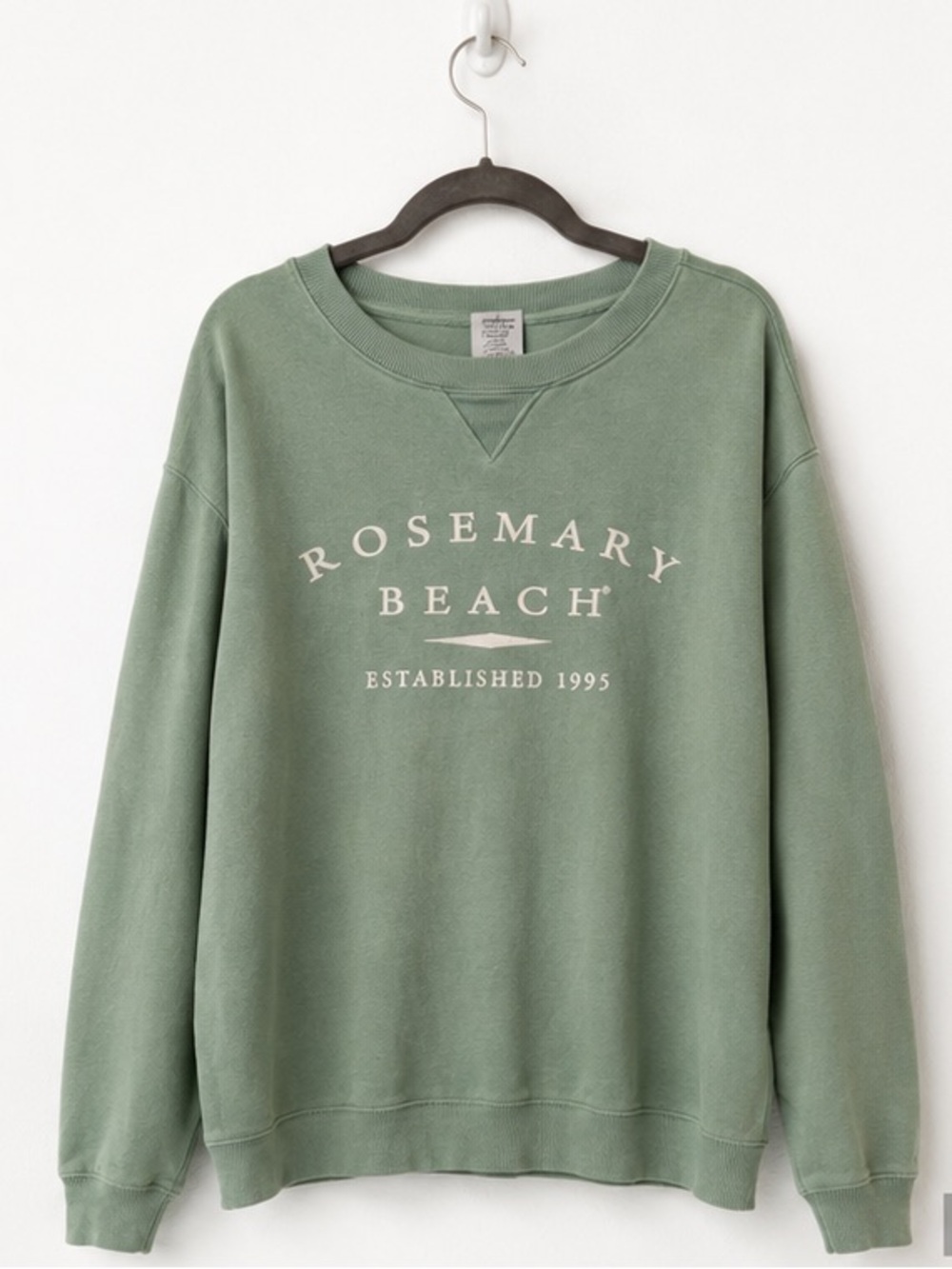 Rosemary Beach Green Crewneck Sweatshirt from Rosemary Beach Trading Co Store